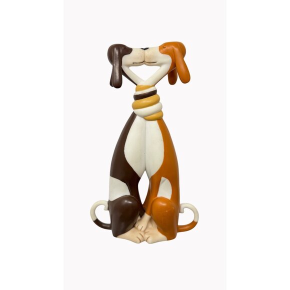 Hot Dogs A3404 8in Kiss & Make Up Homer Marge Resin Figurine 2001 Collectible - Picture 1 of 5